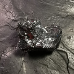 Pièce de shungite naturelle qualité argent 24gr